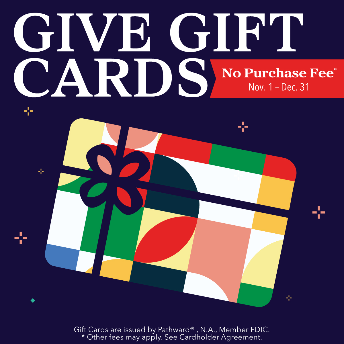 Fee Free Gift Card Promo Image